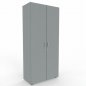 Preview: Aktenschrank Mega 80x42x180,8 cm Lichtgrau